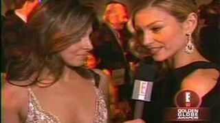Jamie-Lynn Sigler Sexy — E! Live Golden Globe Post Show